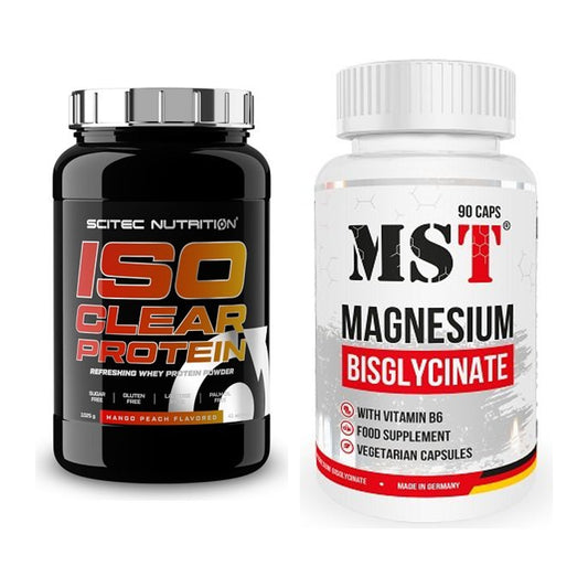 Basis-Set: Scitec IsoClear Protein + MST Magnesium Bisglycinat – alle enthaltenen Artikel