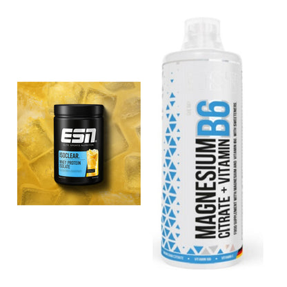 Basis-Set: ESN ISOCLEAR Whey Isolate + MST Magnesium B6 – alle enthaltenen Artikel