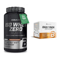 Basis-Set: BioTech Iso Whey Zero Black + BioTech Daily Packs 30 Packs – alle enthaltenen Artikel