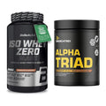 Basis-Set: BioTech Iso Whey Zero Black + Dedicated Alpha Triad 180 – alle enthaltenen Artikel