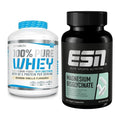 Basis-Set: BioTech 100% Pure Whey + ESN Magnesium Bisglycinat – alle enthaltenen Artikel