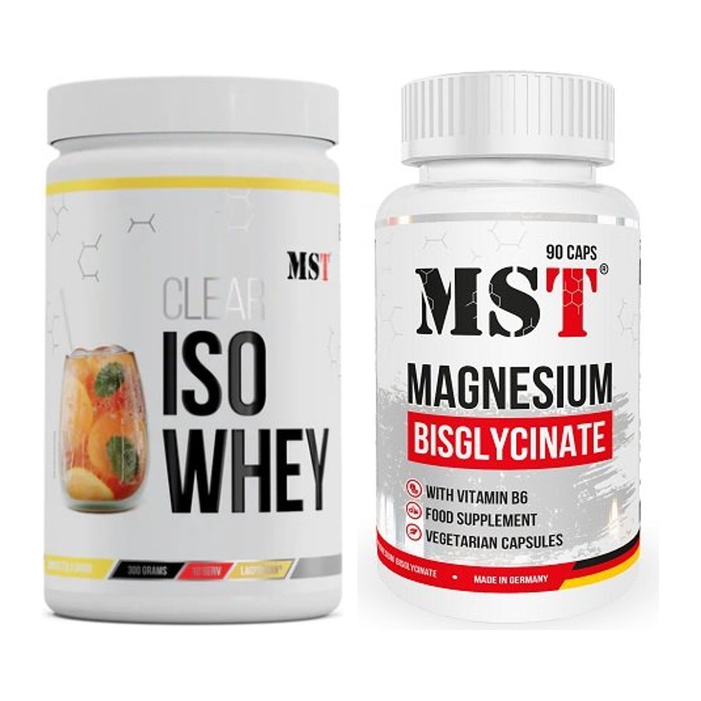 Basis-Set: MST Iso Clear + MST Magnesium Bisglycinat – alle enthaltenen Artikel
