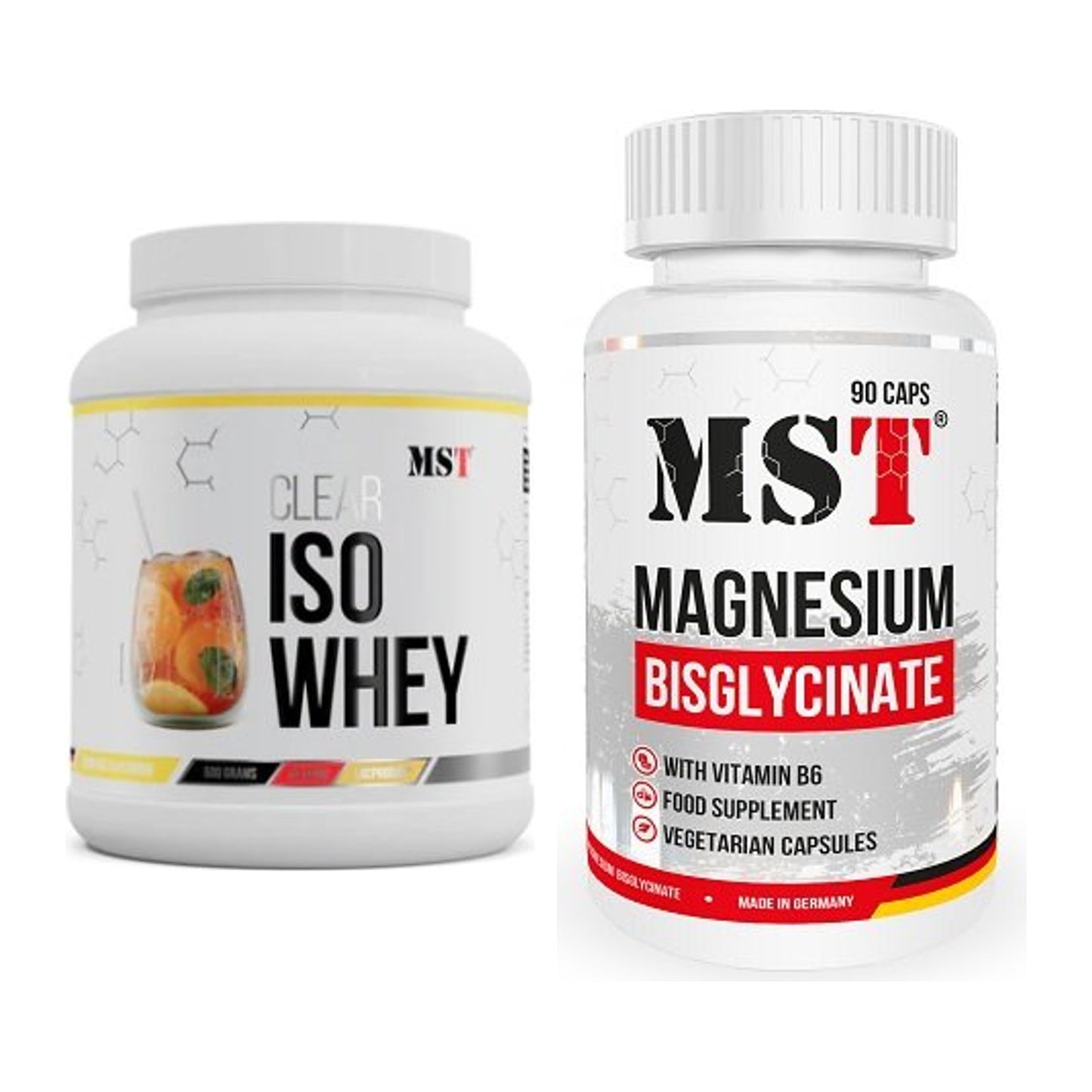 Basis-Set: MST Iso Clear + MST Magnesium Bisglycinat – alle enthaltenen Artikel