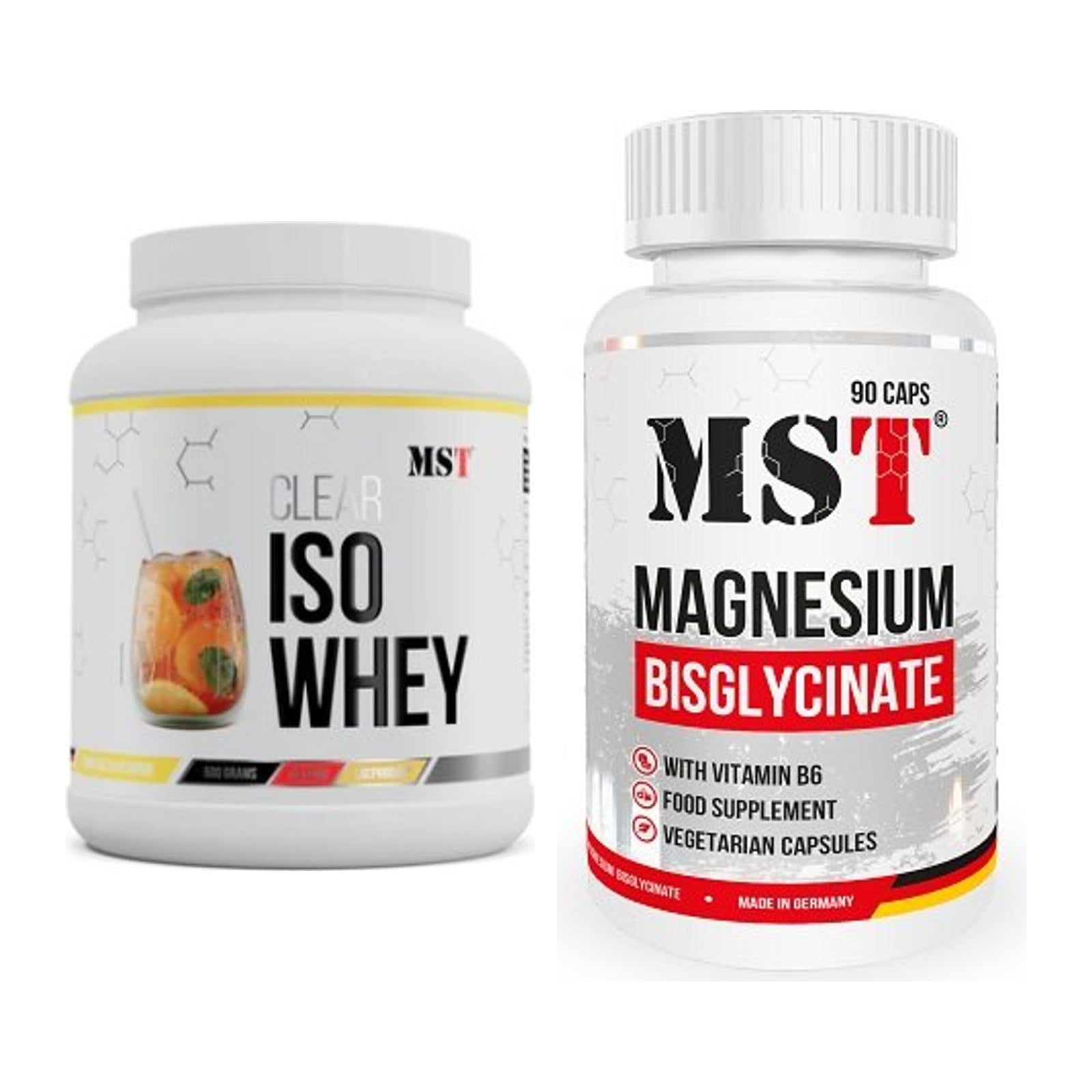Basis-Set: MST Iso Clear + MST Magnesium Bisglycinat – alle enthaltenen Artikel