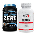 Basis-Set: BioTech Iso Whey Zero + MST Niacin – alle enthaltenen Artikel