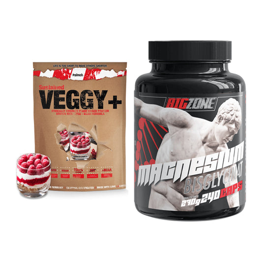 Basis-Set: Sinob VEGGY + VEGAN PROTEIN + Big Zone Magnesium – alle enthaltenen Artikel