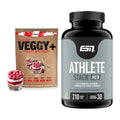 Basis-Set: Sinob VEGGY + VEGAN PROTEIN + ESN Athlete Stack:MEN – alle enthaltenen Artikel