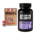 Basis-Set: Sinob VEGGY + VEGAN PROTEIN + ESN Vitamin D3 + K2 – alle enthaltenen Artikel