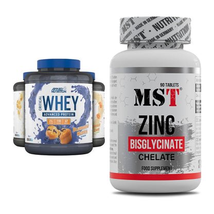 Basis-Set: Applied Nutrition Critical + MST Zinc Chelate – alle enthaltenen Artikel