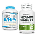 Basis-Set: BioTech 100% Pure Whey + BioTech Vitamin Complex – alle enthaltenen Artikel