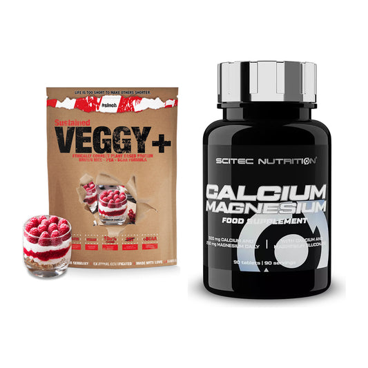Basis-Set: Sinob VEGGY + VEGAN PROTEIN + Scitec Calcium Magnesium – alle enthaltenen Artikel