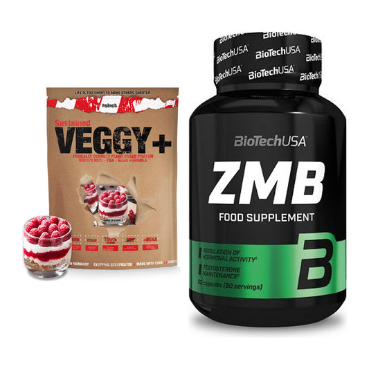 Basis-Set: Sinob VEGGY + VEGAN PROTEIN + BioTech ZMB – alle enthaltenen Artikel