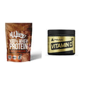 Basis-Set: Wispy Whey 100% + Peak Vitamin D 180 Tabl. – alle enthaltenen Artikel
