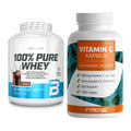 Basis-Set: BioTech 100% Pure Whey + ProFuel Vitamin C gepuffert – alle enthaltenen Artikel