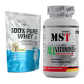 Basis-Set: BioTech 100% Pure Whey + MST All Vitamins 60 Pillen – alle enthaltenen Artikel