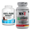 Basis-Set: BioTech 100% Pure Whey + MST All Vitamins 60 Pillen – alle enthaltenen Artikel