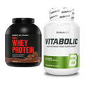 Basis-Set: Body Attack 100% Whey Protein + BioTech Vitabolic 30 Tabl. – alle enthaltenen Artikel