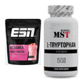 Basis-Set: ESN Designer Whey + MST Tryptophan 500mg – alle enthaltenen Artikel