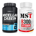 Basis-Set: BioTech Micellar Casein + MST B300 B-Complex 100 Pills – alle enthaltenen Artikel
