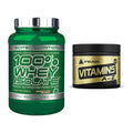 Basis-Set: Scitec Whey Isolate + Peak Vitamin A-Z 180 Tabl. – alle enthaltenen Artikel