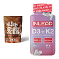 Basis-Set: Wispy Whey 100% + INLEAD Vitamin D3 + K2 + Magnesium – alle enthaltenen Artikel