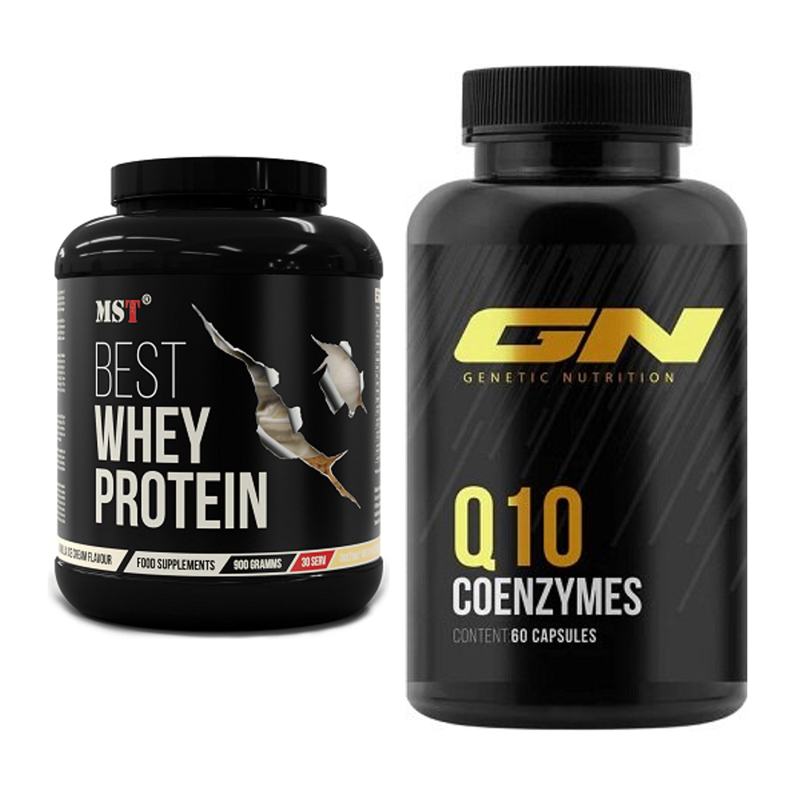 Basis-Set: MST Best Whey Protein + GN Q10 Health Line – alle enthaltenen Artikel