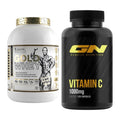 Basis-Set: Kevin Levrone Gold Whey + GN Vitamin C Health Line – alle enthaltenen Artikel