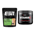 Basis-Set: ESN Designer Vegan Protein + Sinob Vitamin C Calcium – alle enthaltenen Artikel