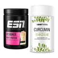 Basis-Set: ESN Designer Whey + Sinob Curcumin 95% – alle enthaltenen Artikel