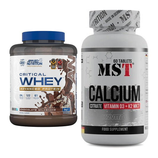 Basis-Set: Applied Nutrition Critical + MST Calcium Citrate D3 – alle enthaltenen Artikel