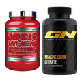 Basis-Set: Scitec 100% Whey Professional + GN Magnesium Citrate – alle enthaltenen Artikel