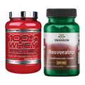 Basis-Set: Scitec 100% Whey Professional + Swanson Resveratrol – alle enthaltenen Artikel