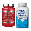 Basis-Set: Scitec 100% Whey Professional + INLEAD Mineral Stack – alle enthaltenen Artikel
