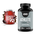Basis-Set: Scitec 100% Whey Professional + ESN Athlete Stack:MEN – alle enthaltenen Artikel