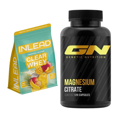 Basis-Set: INLEAD Clear Whey Isolate + GN Magnesium Citrate – alle enthaltenen Artikel