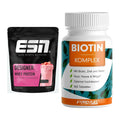 Basis-Set: ESN Designer Whey + ProFuel BIOTIN Komplex – alle enthaltenen Artikel