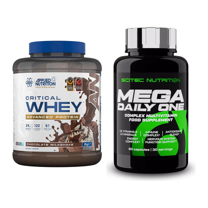 Basis-Set: Applied Nutrition Critical + Scitec Mega Daily One Plus – alle enthaltenen Artikel