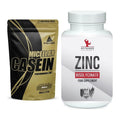 Basis-Set: Peak Micellar Casein + #GYMJUICE ZINC Bisglycinate – alle enthaltenen Artikel