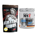 Basis-Set: Big Zone Battle Whey + MST Aqua Power Electrolyte Boost – alle enthaltenen Artikel