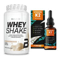 Basis-Set: BioTech Whey Shake + ProFuel Vitamin K2 (1800 Tropfen) – alle enthaltenen Artikel