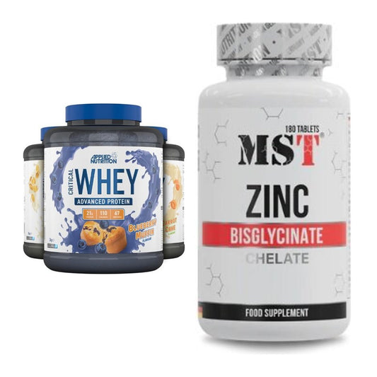 Basis-Set: Applied Nutrition Critical + MST Zinc Chelate – alle enthaltenen Artikel