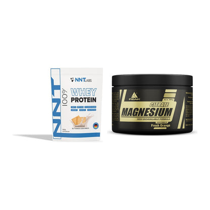 Basis-Set: NNT Whey + Peak Magnesium Citrat – alle enthaltenen Artikel