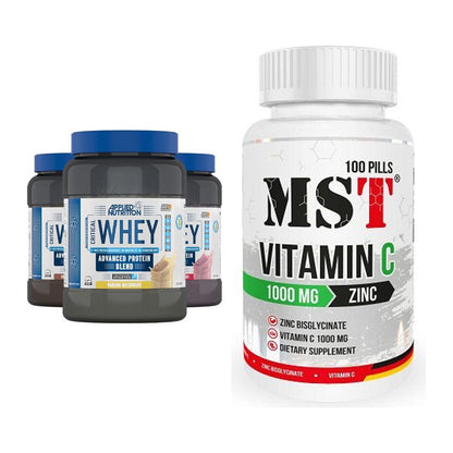 Basis-Set: Applied Nutrition Critical + MST Vitamin C 1000 + Zinc – alle enthaltenen Artikel