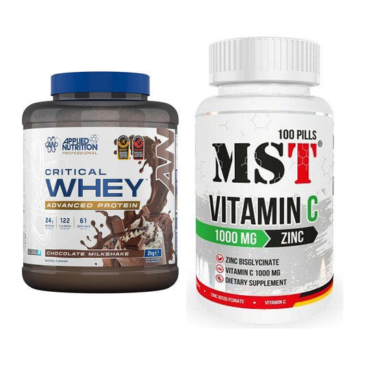 Basis-Set: Applied Nutrition Critical + MST Vitamin C 1000 + Zinc – alle enthaltenen Artikel