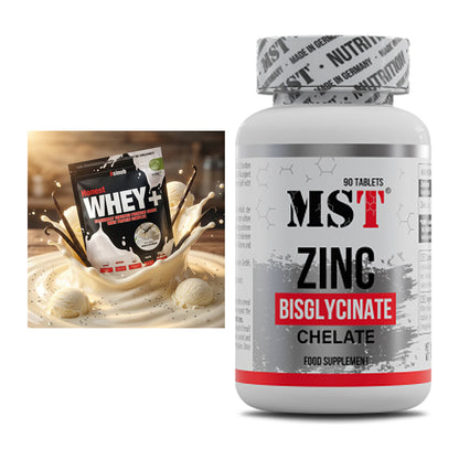 Basis-Set: Sinob Honest Whey+ + MST Zinc Chelate Bisglycinate – alle enthaltenen Artikel
