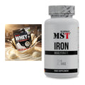Basis-Set: Sinob Honest Whey+ + MST Iron Bisglycinate – alle enthaltenen Artikel