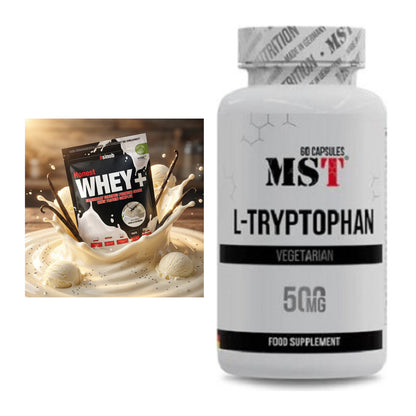 Basis-Set: Sinob Honest Whey+ + MST Tryptophan 500mg – alle enthaltenen Artikel