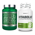 Basis-Set: Scitec Whey Isolate + BioTech Vitabolic 30 Tabl. – alle enthaltenen Artikel