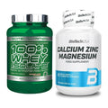 Basis-Set: Scitec Whey Isolate + BioTech Calcium Zinc Magnesium 100 – alle enthaltenen Artikel