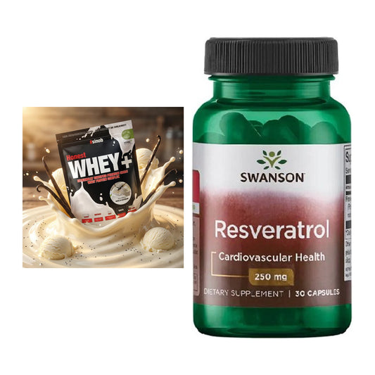 Basis-Set: Sinob Honest Whey+ + Swanson Resveratrol – alle enthaltenen Artikel